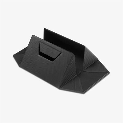 Spigen - Laptop Holder LD201-S9 (AMP11118) - Vertical Dock, Foldable Type, Slim Fold - Black, Notebook Ständer, Schwarz Spigen - Laptop Holder LD201-S9 (AMP11118) - Vertical Dock, Foldable Type, Slim Fold - Black, Notebook Ständer, Schwarz