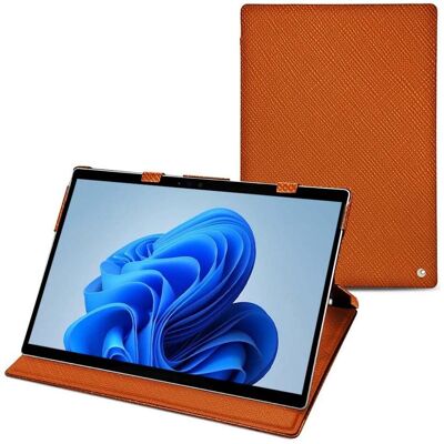 Noreve Lederschutzhülle vertikal (Microsoft Surface Pro 8), Tablet Hülle, Orange Noreve Lederschutzhülle vertikal (Microsoft Surface Pro 8), Tablet Hülle, Orange