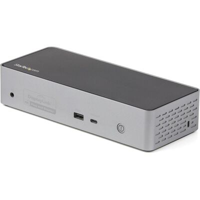 StarTech DK31C4DPPDUE (USB-C, 14 Ports), Dockingstation + USB Hub, Grau, Schwarz StarTech DK31C4DPPDUE (USB-C, 14 Ports), Dockingstation + USB Hub, Grau, Schwarz