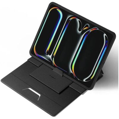 Spigen - Laptop & Tablet Stand LD201-S8 (AMP11117) - Foldable Type, Slim Fold - Black, Notebook Ständer, Schwarz, Grau, Silber Spigen - Laptop & Tablet Stand LD201-S8 (AMP11117) - Foldable Type, Slim Fold - Black, Notebook Ständer, Schwarz, Grau, Silber