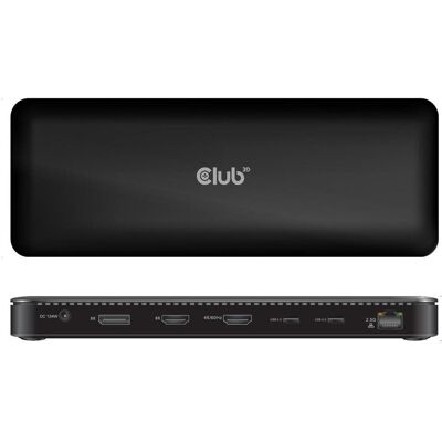Club 3D CSV-1582 (Thunderbolt, 11 Ports), Dockingstation + USB Hub, Schwarz Club 3D CSV-1582 (Thunderbolt, 11 Ports), Dockingstation + USB Hub, Schwarz