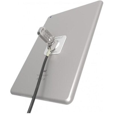 Compulocks Silber Universal Tablet Kabelschloss - 3M Platte Compulocks Silber Universal Tablet Kabelschloss - 3M Platte