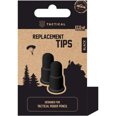 Tactical Ersatzspitzen für Roger-Bleistifte, schwarz, Stylus Zubehör, Schwarz Tactical Ersatzspitzen für Roger-Bleistifte, schwarz, Stylus Zubehör, Schwarz