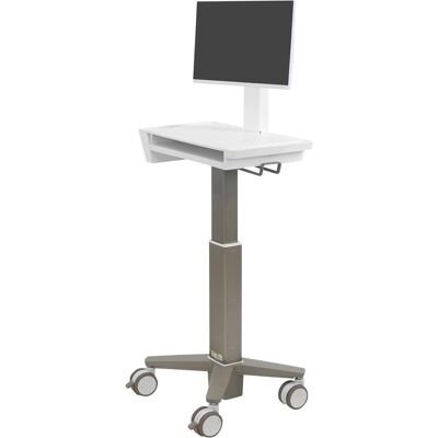 Ergotron CareFit Slim 2.0 - Wagen für All-In-One / Monitor (leichtes Design), Notebookwagen, Weiss Ergotron CareFit Slim 2.0 - Wagen für All-In-One / Monitor (leichtes Design), Notebookwagen, Weiss