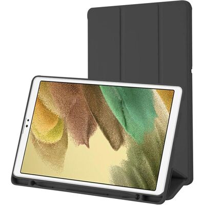 Techsuit - Flex Trifold (with Pencil Holder) - Samsung Galaxy Tab A7 Lite - Black (Samsung Galaxy Tab A7 Lite), Tablet Hülle, Schwarz Techsuit - Flex Trifold (with Pencil Holder) - Samsung Galaxy Tab A7 Lite - Black (Samsung Galaxy Tab A7 Lite), Tablet Hülle, Schwarz