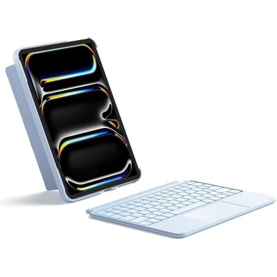 Inateck KB04122-11 (DE, Apple iPad Pro 11 2024), Tablet Tastatur, Blau Inateck KB04122-11 (DE, Apple iPad Pro 11 2024), Tablet Tastatur, Blau