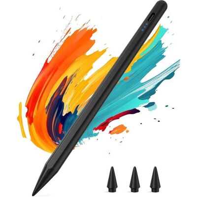 PowerGuard Magnetischer iPad Stylus Pen, Stylus, Schwarz PowerGuard Magnetischer iPad Stylus Pen, Stylus, Schwarz