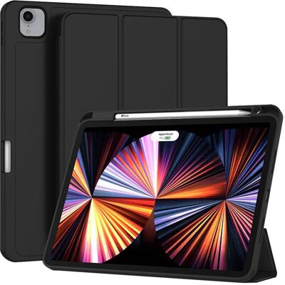 Techsuit - Flex Trifold (with Pencil Holder) - iPad Pro 11 (2018 / 2020 / 2021 / 2022) - Black (Apple iPad Pro 11 2021, Huawei MatePad Pro 11 (2022)), Tablet Hülle, Schwarz Techsuit - Flex Trifold (with Pencil Holder) - iPad Pro 11 (2018 / 2020 / 2021 / 2022) - Black (Apple iPad Pro 11 2021, Huawei MatePad Pro 11 (2022)), Tablet Hülle, Schwarz