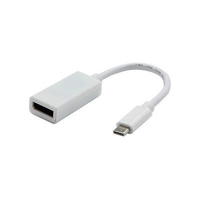 NoName USB-C - DisplayPort USB-Adapter Weiss, Data + Video Adapter, Weiss NoName USB-C - DisplayPort USB-Adapter Weiss, Data + Video Adapter, Weiss