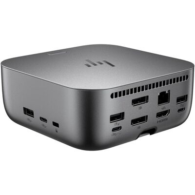 HP Thunderbolt 4 Ultra 180 W G6 Dockingstation (12 Ports), Dockingstation + USB Hub, Grau HP Thunderbolt 4 Ultra 180 W G6 Dockingstation (12 Ports), Dockingstation + USB Hub, Grau