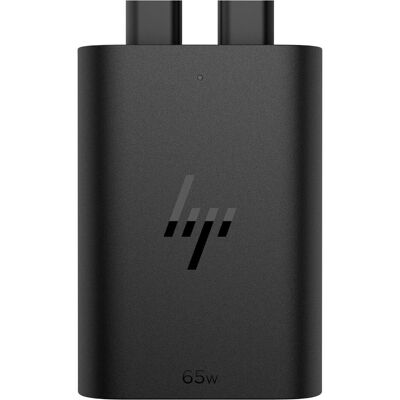 HP GaN 65 W USB-C Laptop-Ladegerät, Notebook Akku, Schwarz HP GaN 65 W USB-C Laptop-Ladegerät, Notebook Akku, Schwarz