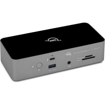 OWC 11-Port Thunderbolt 5 Dock (Thunderbolt, USB-C, 11 Ports), Dockingstation + USB Hub, Schwarz, Grau OWC 11-Port Thunderbolt 5 Dock (Thunderbolt, USB-C, 11 Ports), Dockingstation + USB Hub, Schwarz, Grau