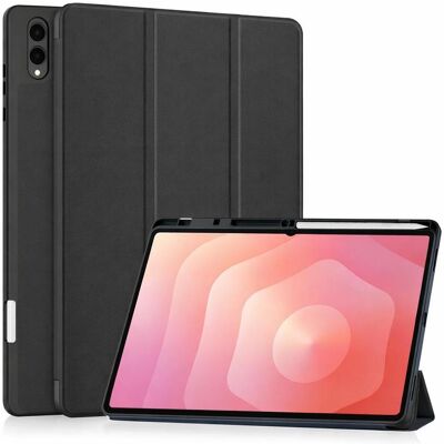 Techsuit - Flex Trifold (with Pencil Holder) - Samsung Galaxy Tab S11 Ultra - Black (Samsung Galaxy Tab S11 Ultra), Tablet Hülle, Schwarz Techsuit - Flex Trifold (with Pencil Holder) - Samsung Galaxy Tab S11 Ultra - Black (Samsung Galaxy Tab S11 Ultra), Tablet Hülle, Schwarz