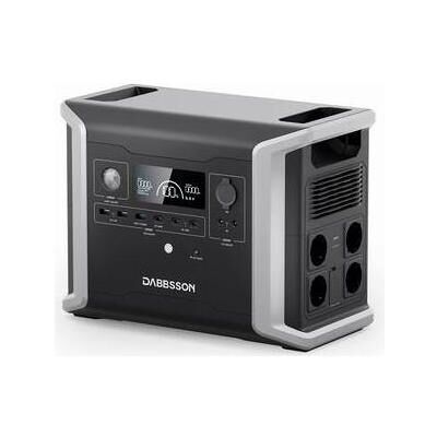 Toshiba Dabbsson DBS1300 / tragbare Ladestation / 1200W / 1330 Wh / 2x USB-A / 2x USB-C / LCD-Display, Notebook Ersatzteile Toshiba Dabbsson DBS1300 / tragbare Ladestation / 1200W / 1330 Wh / 2x USB-A / 2x USB-C / LCD-Display, Notebook Ersatzteile
