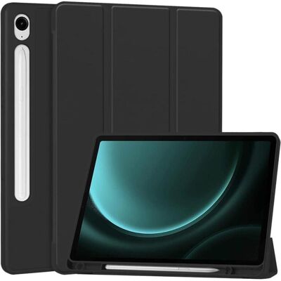 Techsuit Flex Trifold (with Pencil Holder) (Samsung Galaxy Tab S9 FE), Tablet Hülle, Schwarz Techsuit Flex Trifold (with Pencil Holder) (Samsung Galaxy Tab S9 FE), Tablet Hülle, Schwarz