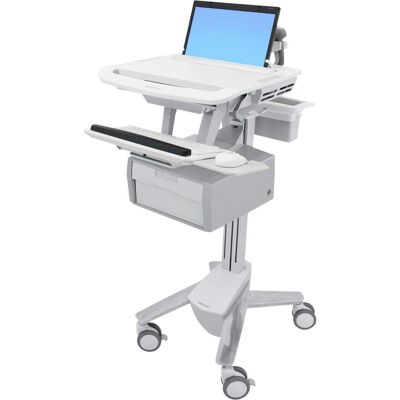 Ergotron Wagen - für Notebook / PC-Ausrüstung (offene Architektur), Notebookwagen, Weiss Ergotron Wagen - für Notebook / PC-Ausrüstung (offene Architektur), Notebookwagen, Weiss
