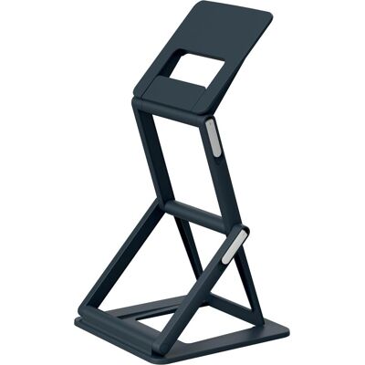 Leitz Laptop-Ständer Ergo 2-in-1 Sitz-Steh schwarz, Notebook Ständer, Schwarz, Grau Leitz Laptop-Ständer Ergo 2-in-1 Sitz-Steh schwarz, Notebook Ständer, Schwarz, Grau