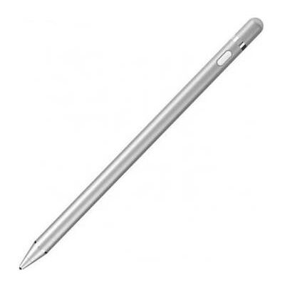 Transcend "Rechargeable Superfine Stylus Pen with High sensitivity 1.4mm Silver", Stylus, Silber Transcend "Rechargeable Superfine Stylus Pen with High sensitivity 1.4mm Silver", Stylus, Silber