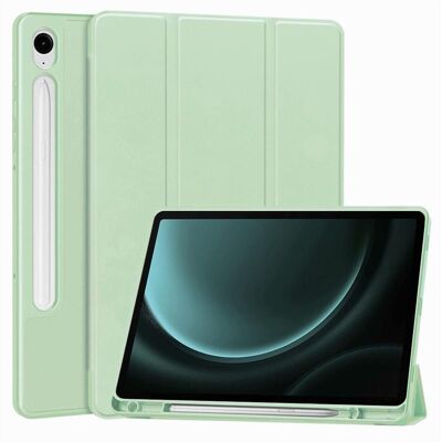 Techsuit Flex Trifold (with Pencil Holder) (Samsung Galaxy Tab S10 FE), Tablet Hülle, Grün Techsuit Flex Trifold (with Pencil Holder) (Samsung Galaxy Tab S10 FE), Tablet Hülle, Grün