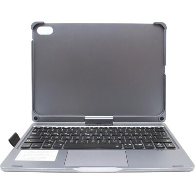 RealPower PadStand 10,9,BT Tastatur,Hülle,drehbar,grau (DE), Tablet Tastatur, Grau RealPower PadStand 10,9,BT Tastatur,Hülle,drehbar,grau (DE), Tablet Tastatur, Grau