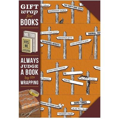 IF, Geschenkverpackung, Geschenkpapier für das Buch Novel Signposts IF, Geschenkverpackung, Geschenkpapier für das Buch Novel Signposts