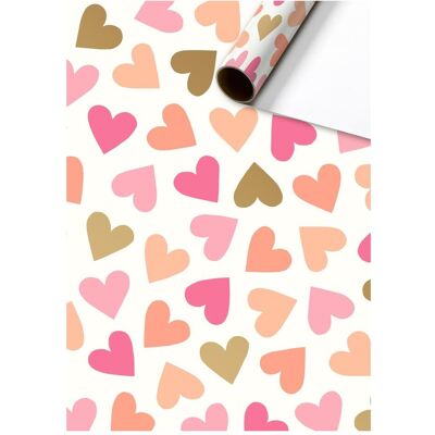 Magni, Geschenkverpackung, Geschenkpapier 70cmx2m Velia rosa FSC-Mix (1x) Magni, Geschenkverpackung, Geschenkpapier 70cmx2m Velia rosa FSC-Mix (1x)