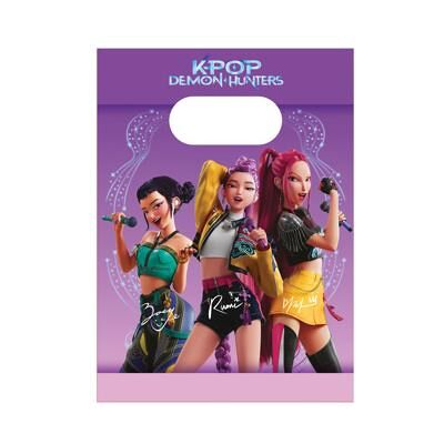 Sombo, Geschenkverpackung, Partytüten KPop Demon Hunters (4x) Sombo, Geschenkverpackung, Partytüten KPop Demon Hunters (4x)