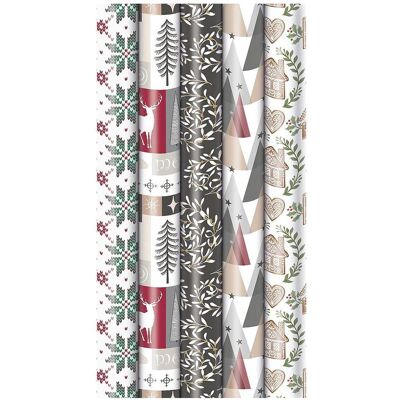 Zoewie, Geschenkverpackung, G-Papier Cozy Home 2mx70cm Zoewie, Geschenkverpackung, G-Papier Cozy Home 2mx70cm