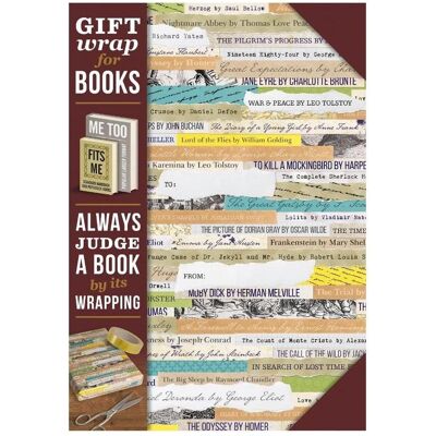 IF, Geschenkverpackung, Geschenkpapier für die Leseliste des Buches IF, Geschenkverpackung, Geschenkpapier für die Leseliste des Buches