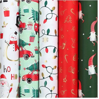Rotolux, Geschenkverpackung, Geschenkpapier Weihnachtskollektion, 50 Rollen Rotolux, Geschenkverpackung, Geschenkpapier Weihnachtskollektion, 50 Rollen