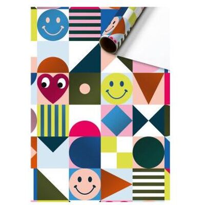 Stewo, Geschenkverpackung, Geschenkpapier 70cmx1,5m Mei blau FSC-Mix Stewo, Geschenkverpackung, Geschenkpapier 70cmx1,5m Mei blau FSC-Mix