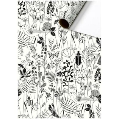 Stewo, Geschenkverpackung, Geschenkpapier Fiella 252853127 schwarz 70x200cm Stewo, Geschenkverpackung, Geschenkpapier Fiella 252853127 schwarz 70x200cm
