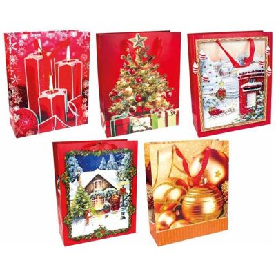 Magni, Geschenkverpackung, TRÖTSCH Geschenktasche Weihnachten 24x18x8cm sortiert Magni, Geschenkverpackung, TRÖTSCH Geschenktasche Weihnachten 24x18x8cm sortiert
