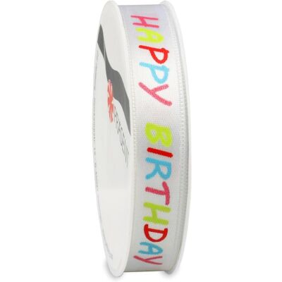 Pattberg, Geschenkverpackung, Geschenkband 'Happy Birthday' Pattberg, Geschenkverpackung, Geschenkband 'Happy Birthday'