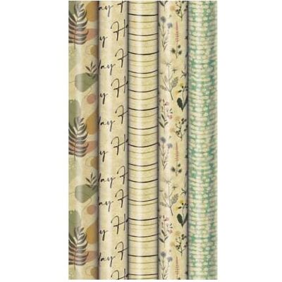 Zoewie, Geschenkverpackung, Geschenkpapier-Röllchen 'Awaking Nature' (1x) Zoewie, Geschenkverpackung, Geschenkpapier-Röllchen 'Awaking Nature' (1x)