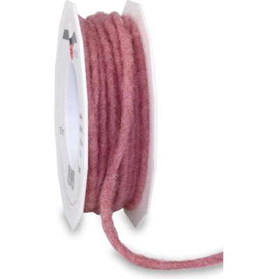 Pattberg, Geschenkverpackung, Textilband Elbe Wolle 0.5 cm x 15 m, Altrosa (1x) Pattberg, Geschenkverpackung, Textilband Elbe Wolle 0.5 cm x 15 m, Altrosa (1x)