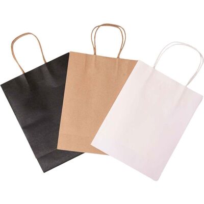 Colorations, Geschenkverpackung, - Bastelpapiertüten - 3 Farben 24,5 x 19 cm, 6 Stk. (6x) Colorations, Geschenkverpackung, - Bastelpapiertüten - 3 Farben 24,5 x 19 cm, 6 Stk. (6x)