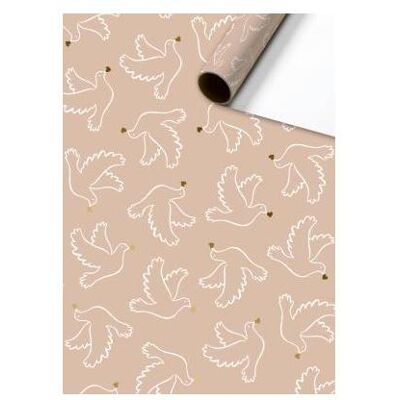Stewo, Geschenkverpackung, Geschenkpapier 70cmx2m Ditte rosa FSC-Mix Stewo, Geschenkverpackung, Geschenkpapier 70cmx2m Ditte rosa FSC-Mix