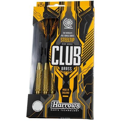 Harrows Club Brass Steeltip Darts (21 g) Harrows Club Brass Steeltip Darts (21 g)