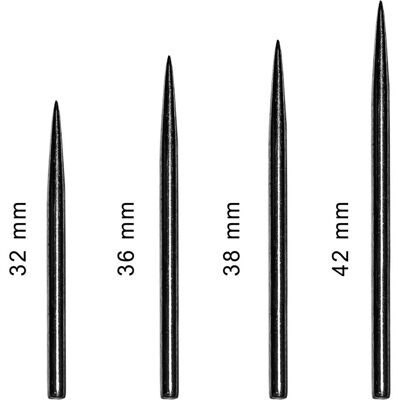 Bulls BULL'S Dartspitzen schwarz für Steeldarts 6 Satz Bulls BULL'S Dartspitzen schwarz für Steeldarts 6 Satz