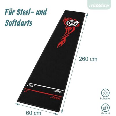 Relaxdays Dartteppich Relaxdays Dartteppich