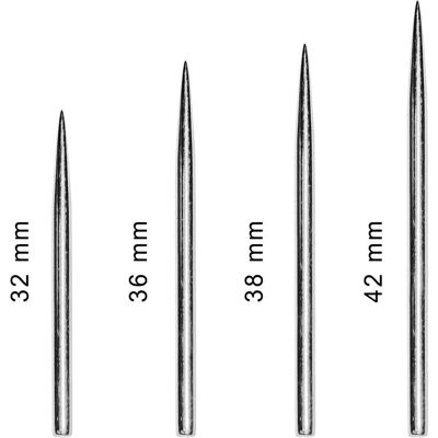 Bulls BULL'S Dart Point Silver 6 Satz Bulls BULL'S Dart Point Silver 6 Satz