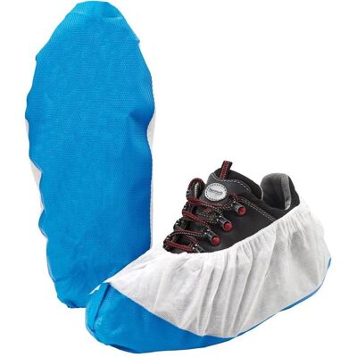 Asatex, Schuhüberzug, Überschuhe, Laufsohle, 41x16cm, 100Stck/Beutel, Blau, Weiss Asatex, Schuhüberzug, Überschuhe, Laufsohle, 41x16cm, 100Stck/Beutel, Blau, Weiss
