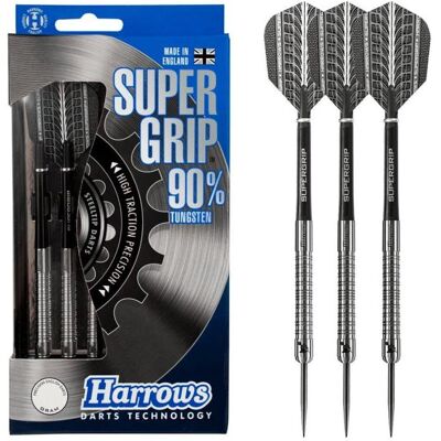 Harrows Supergrip 90% Steeltip Darts (23 g) Harrows Supergrip 90% Steeltip Darts (23 g)