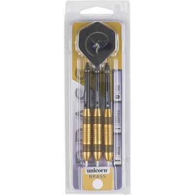 Unicorn Core Brass Steel Darts (23 g) Unicorn Core Brass Steel Darts (23 g)