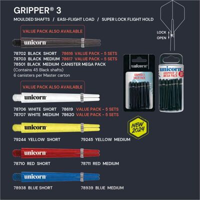 Unicorn Gripper 3 Shaft Unicorn Gripper 3 Shaft