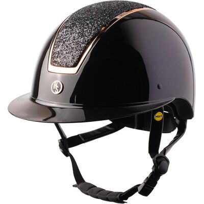 Hansbo Sport HS MIPS Reithelm - Golden Chrome Hansbo Sport HS MIPS Reithelm - Golden Chrome