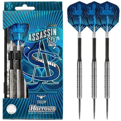 Harrows Assassin Darts 80% Steeltip (19 g) Harrows Assassin Darts 80% Steeltip (19 g)