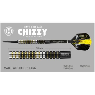 Harrows Chizzy Darts 90% Softip (20 g) Harrows Chizzy Darts 90% Softip (20 g)