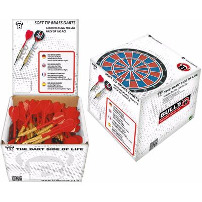Bull's Eco Soft Dart 16g 100er 6/8mm (16 g) Bull's Eco Soft Dart 16g 100er 6/8mm (16 g)